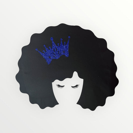 Chalkboard Womens Limited Addition Queen of the Day Tee - Blue Crown