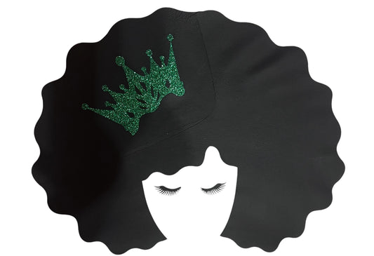 Chalkboard Womens Limited Addition Queen of the Day Tee - Green Crown