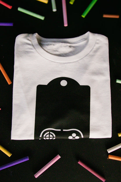 Chalkboard Toddler Gamer T-Shirt